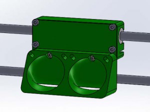 X axis rear