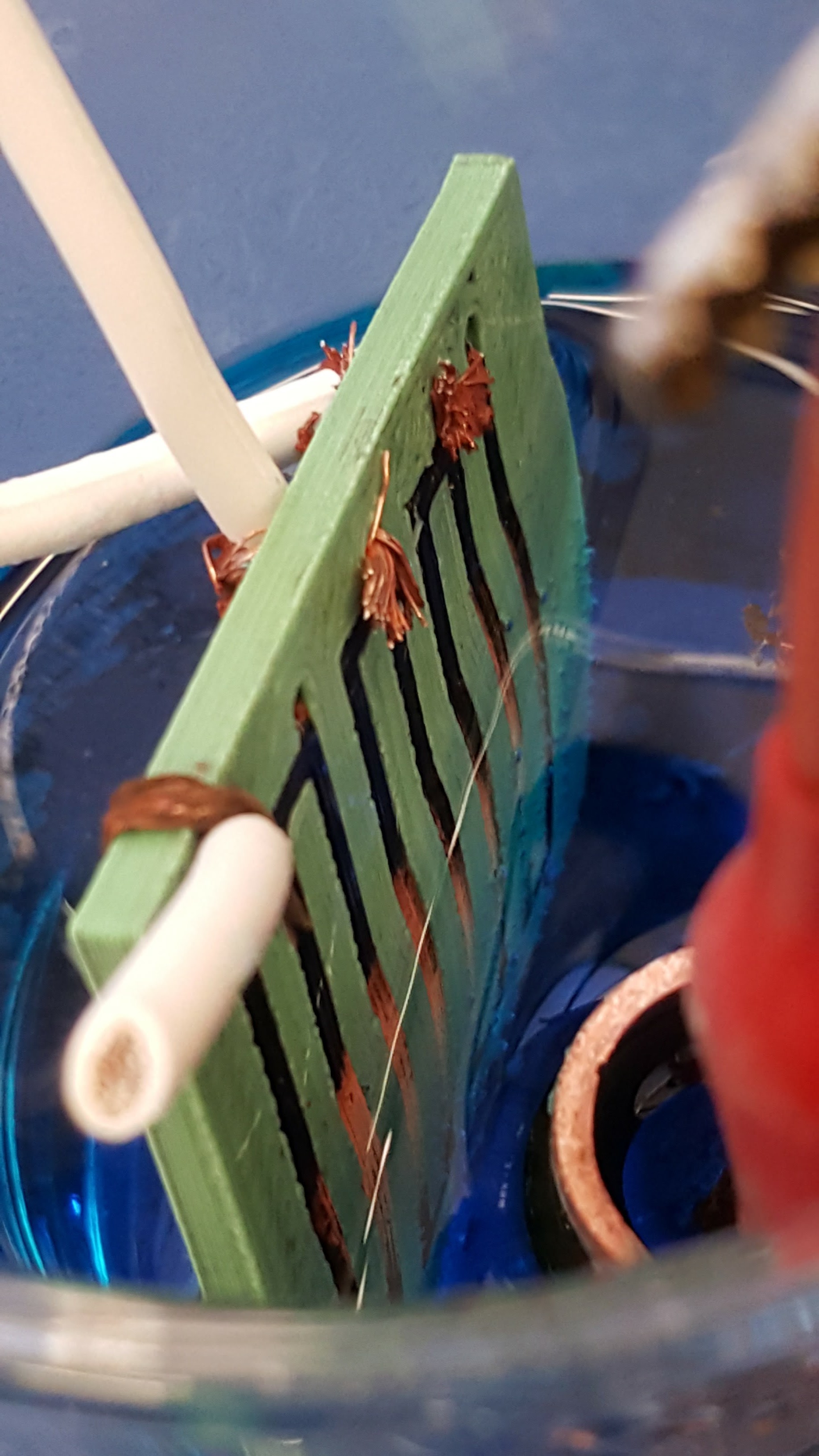 RepRap: Blog: Copper Plating Wire Glue