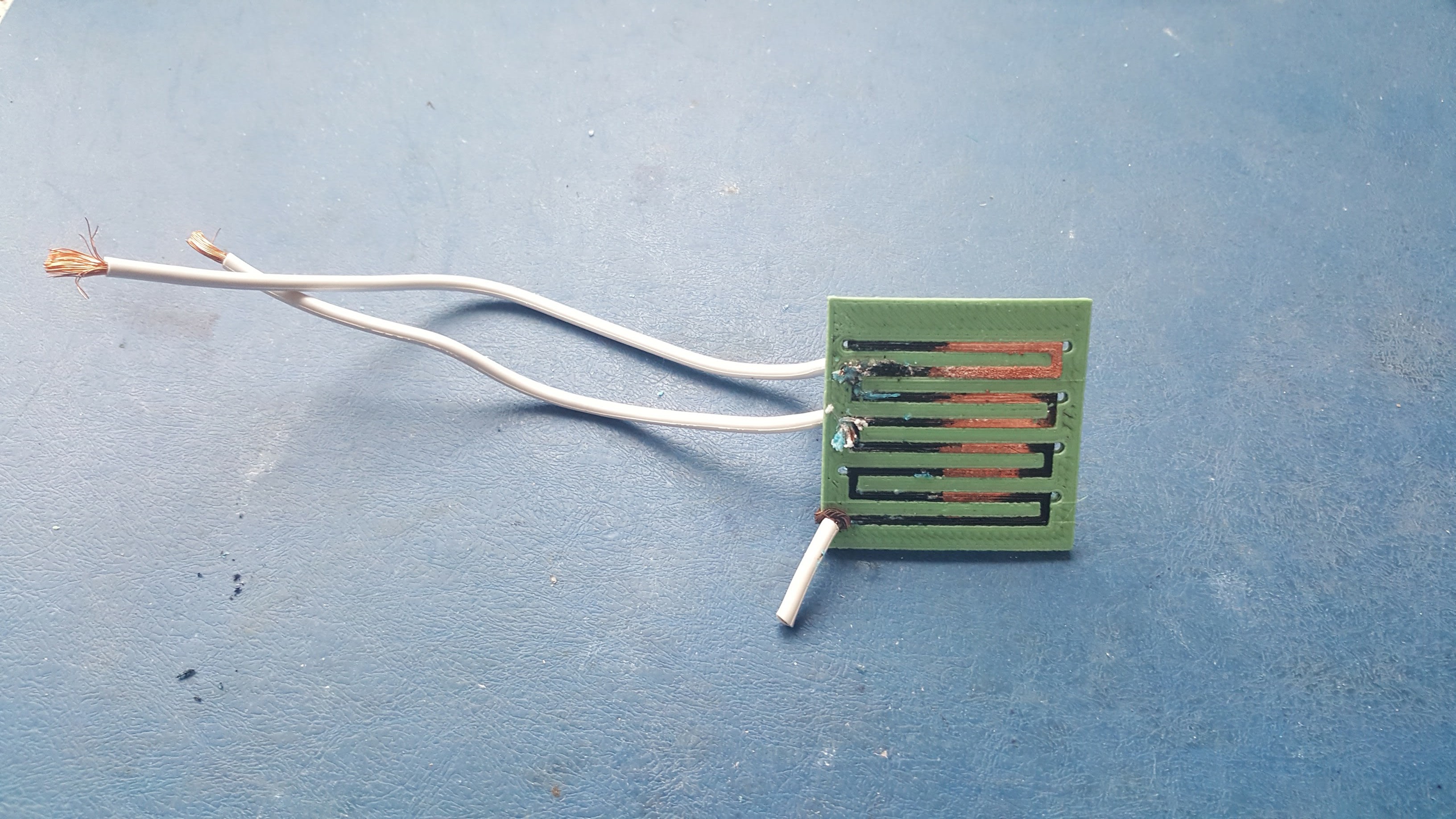 RepRap: Blog: Copper Plating Wire Glue