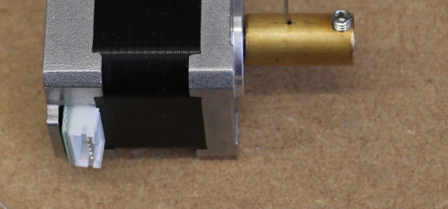 RepRap Lorenz Pulley system attached to a motor.