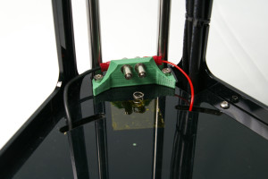 Place a spring into each hole near the bed mounting brackets