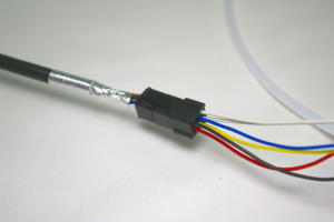 You can check the wire order by comparing it to the end of the hot end loom, which the hot end plugs into.