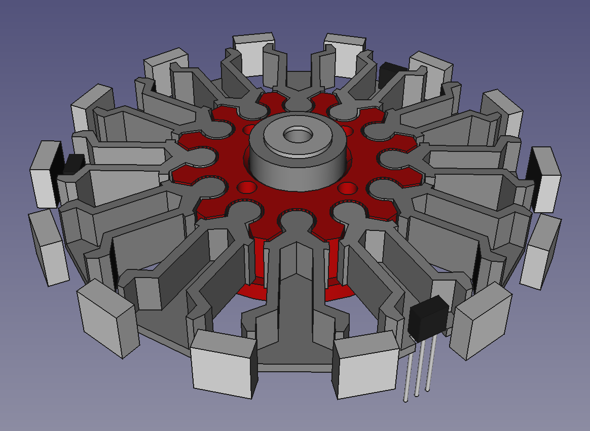 Vær sød at lade være kapacitet Lægge sammen 3D Printed Electric Motor (some assembly required…) | RepRap Ltd